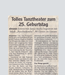 25 Jahre downtown dance studio